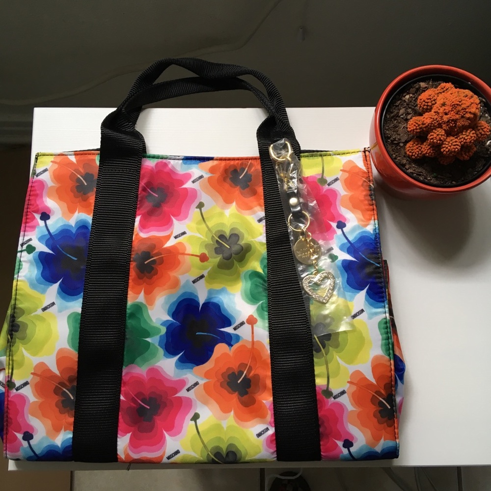 RARE!! Limited Edition Moschino Padded Tote
